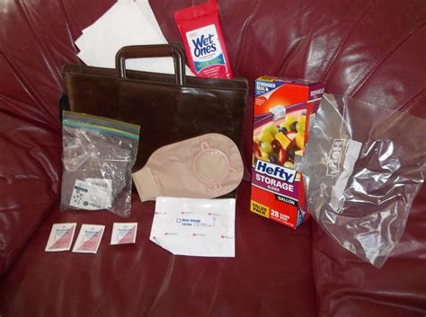 ostomy travel kit